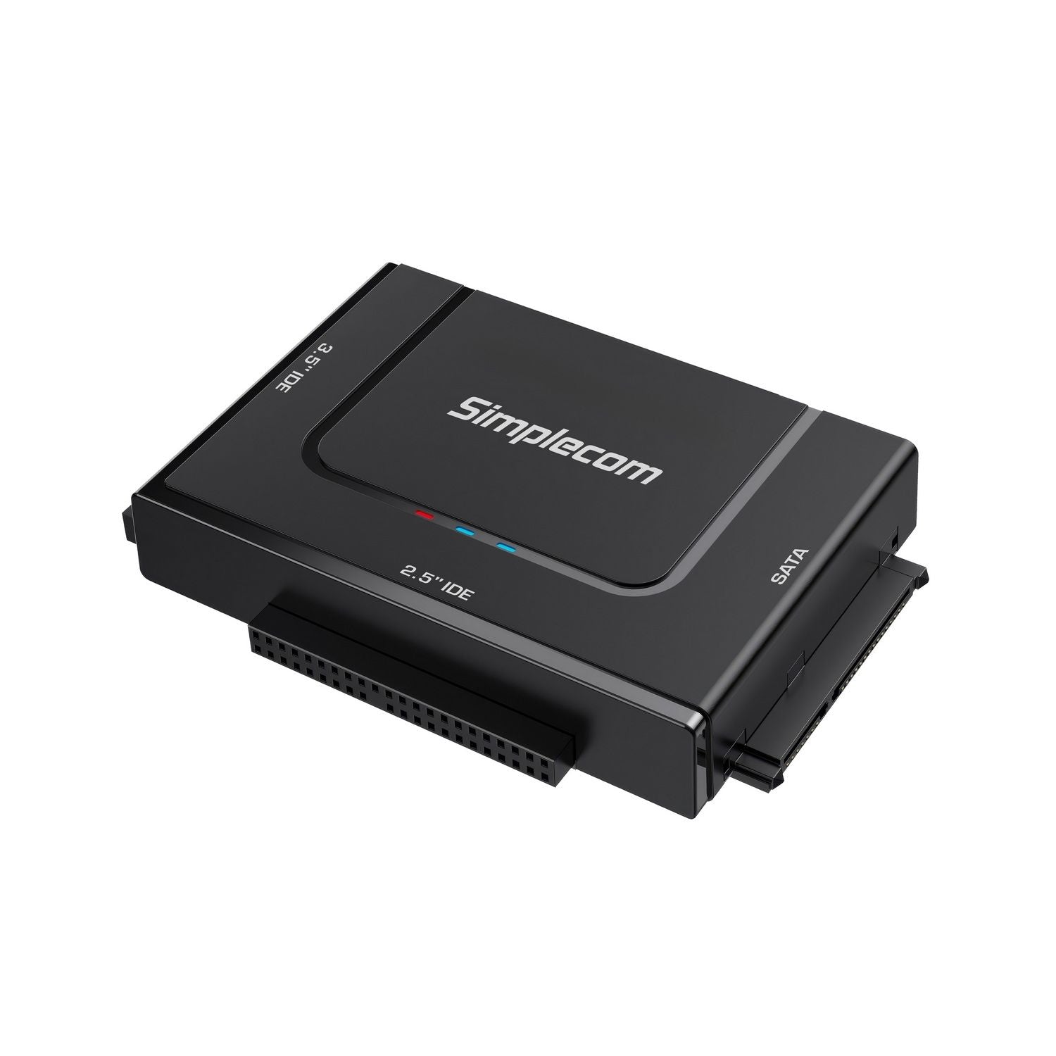 Simplecom SA492C SuperSpeed USB to 2.5", 3.5" & 5.25" SATA/IDE Adapter with Power Supply V28-SIMSA492C