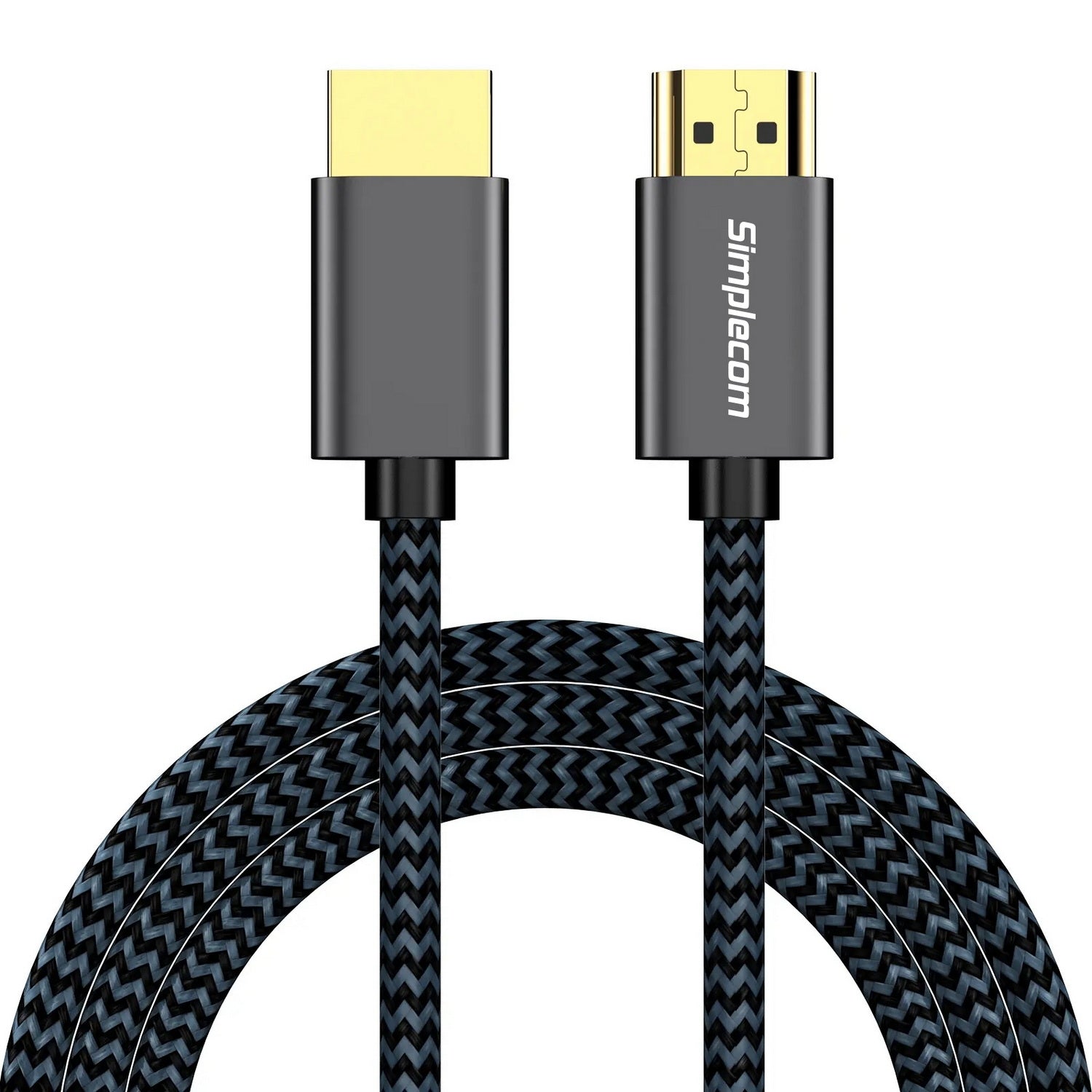 Simplecom SBT002 Ultra High Speed HDMI 2.1 Cable Nylon Braided 48Gbps 8K@60Hz V28-SIMSBT002