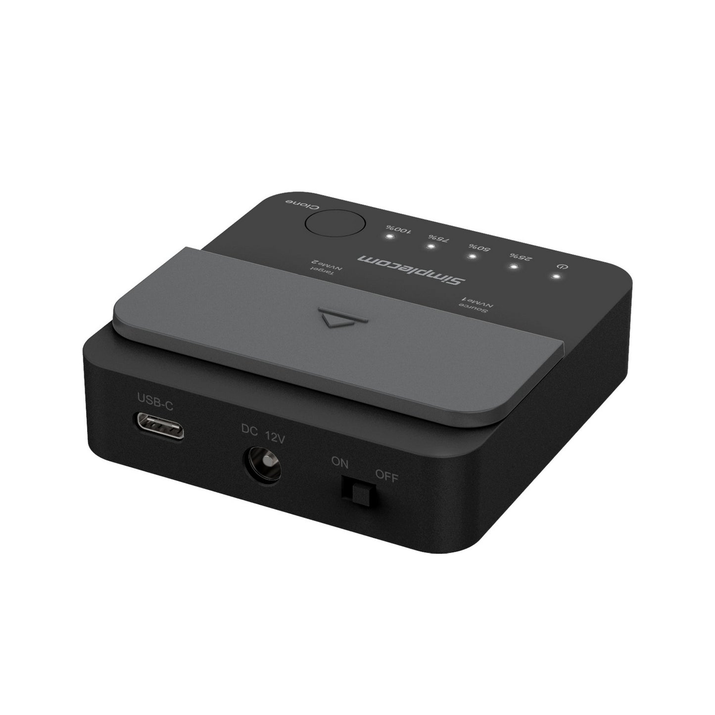 Simplecom SD550v2 USB 3.2 Gen2x2 to Dual Bay NVMe M.2 SSD Docking Station Duplicator Offline Clone V28-SIMSD550V2