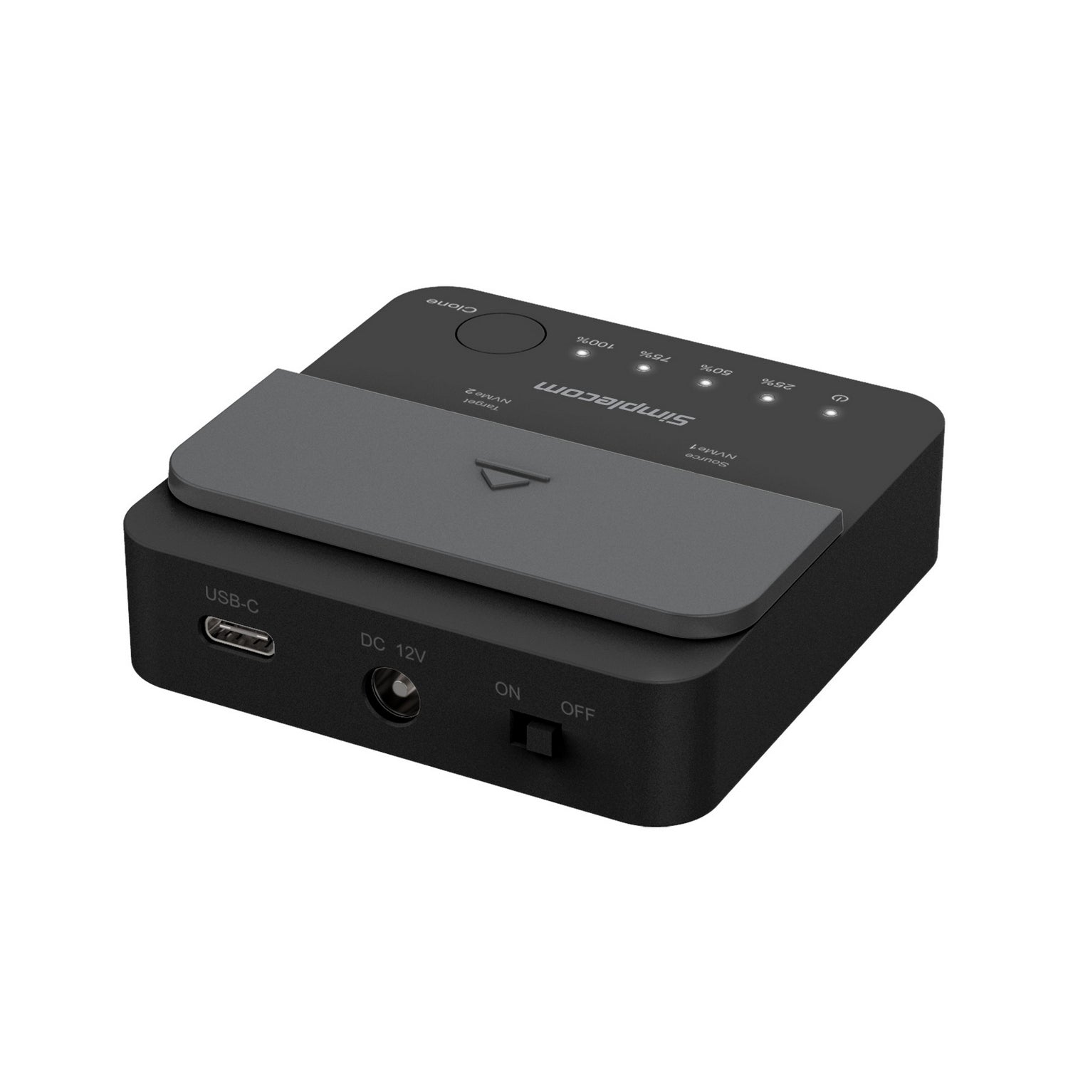 Simplecom SD550v2 USB 3.2 Gen2x2 to Dual Bay NVMe M.2 SSD Docking Station Duplicator Offline Clone V28-SIMSD550V2