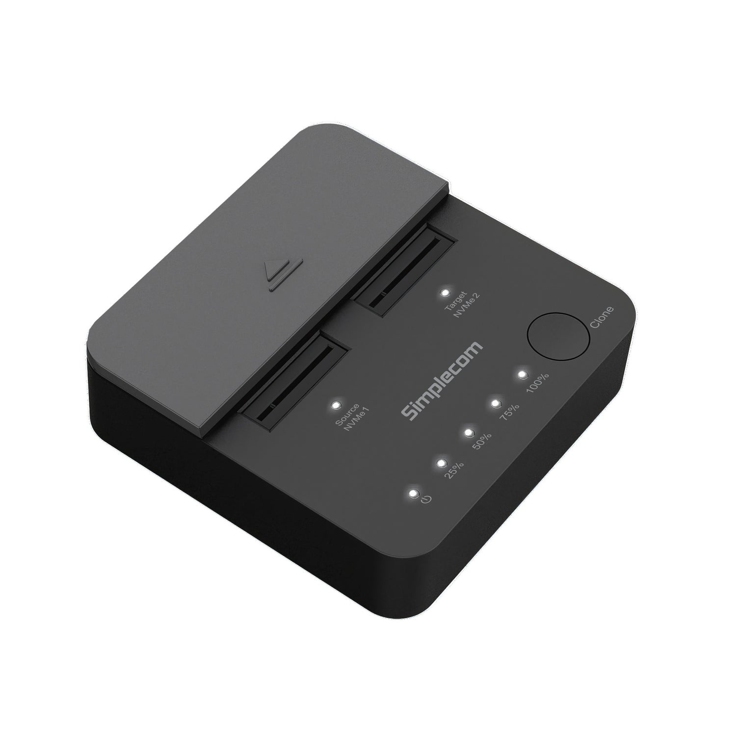 Simplecom SD550v2 USB 3.2 Gen2x2 to Dual Bay NVMe M.2 SSD Docking Station Duplicator Offline Clone V28-SIMSD550V2