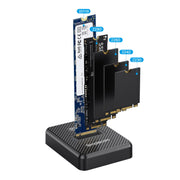 Simplecom SD511 M.2 SSD Docking Station NVMe and SATA Dual Protocol USB 3.2 Gen 2 10Gbps V28-SIMSDSD511