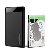Simplecom SE109 Tool-free 2.5" SATA HDD SSD to USB-C Enclosure USB 3.2 Gen 1 V28-SIMSE109