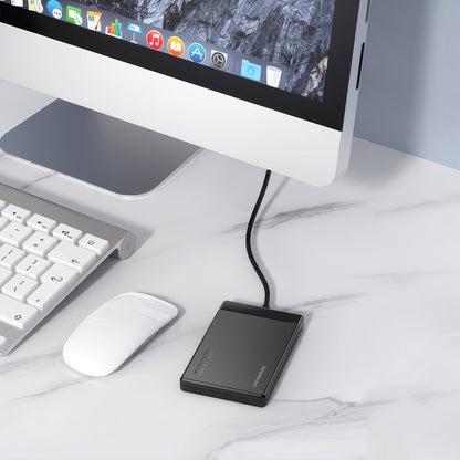 Simplecom SE109 Tool-free 2.5" SATA HDD SSD to USB-C Enclosure USB 3.2 Gen 1 V28-SIMSE109
