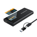 Simplecom SE530 NVMe / SATA M.2 SSD to USB-C Enclosure with SMART LED Screen USB 3.2 Gen 2 10Gbps V28-SIMSE530