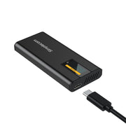 Simplecom SE530 NVMe / SATA M.2 SSD to USB-C Enclosure with SMART LED Screen USB 3.2 Gen 2 10Gbps V28-SIMSE530