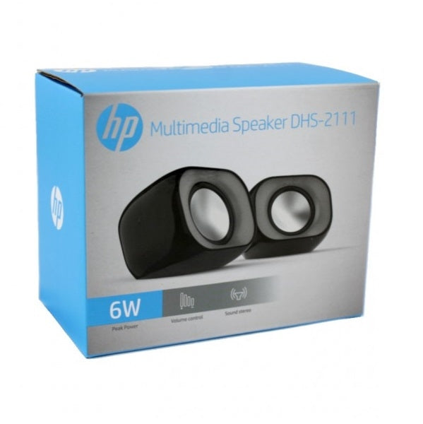HP DHS-2111 USB Stereo Multimedia Speaker V28-SPKHPDHS2111
