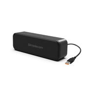 Simplecom UM228 Portable USB Stereo Soundbar Speaker Plug and Play with Volume Control for PC Laptop V28-UM228