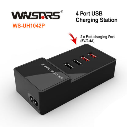 Winstars USB 4-Port Charging Station (WS-UH1042P) V28-USBWIN1042PAC