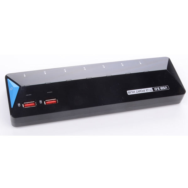 USB3.0 7 Ports Hub Plus 2 extra 2.4A Fast-charging Ports V28-USBWIN3073P2U3P9