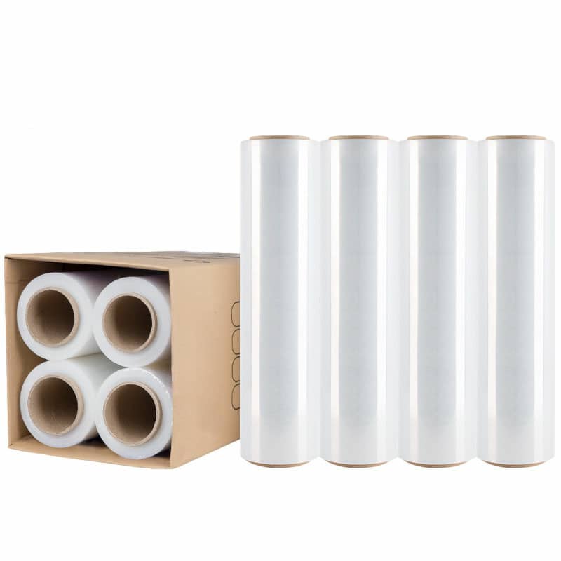 Moofer Premium Pallet Stretch Wrap 500mm x 300m x 25um Clear (4 Packs) V289-002