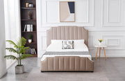 Santosa Champagne Velvet Bed - King V292-BED-SANTOSA-KING-CHAMPAGNE