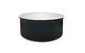 Ripple Black Coffee Table - White Marble V292-CT-RPLE-BLACKBASE-WHITEMARBLE