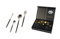 Keily Deluxe Cutlery Set - Gold V292-HD-CUTLERY-KEILYSET-GOLD