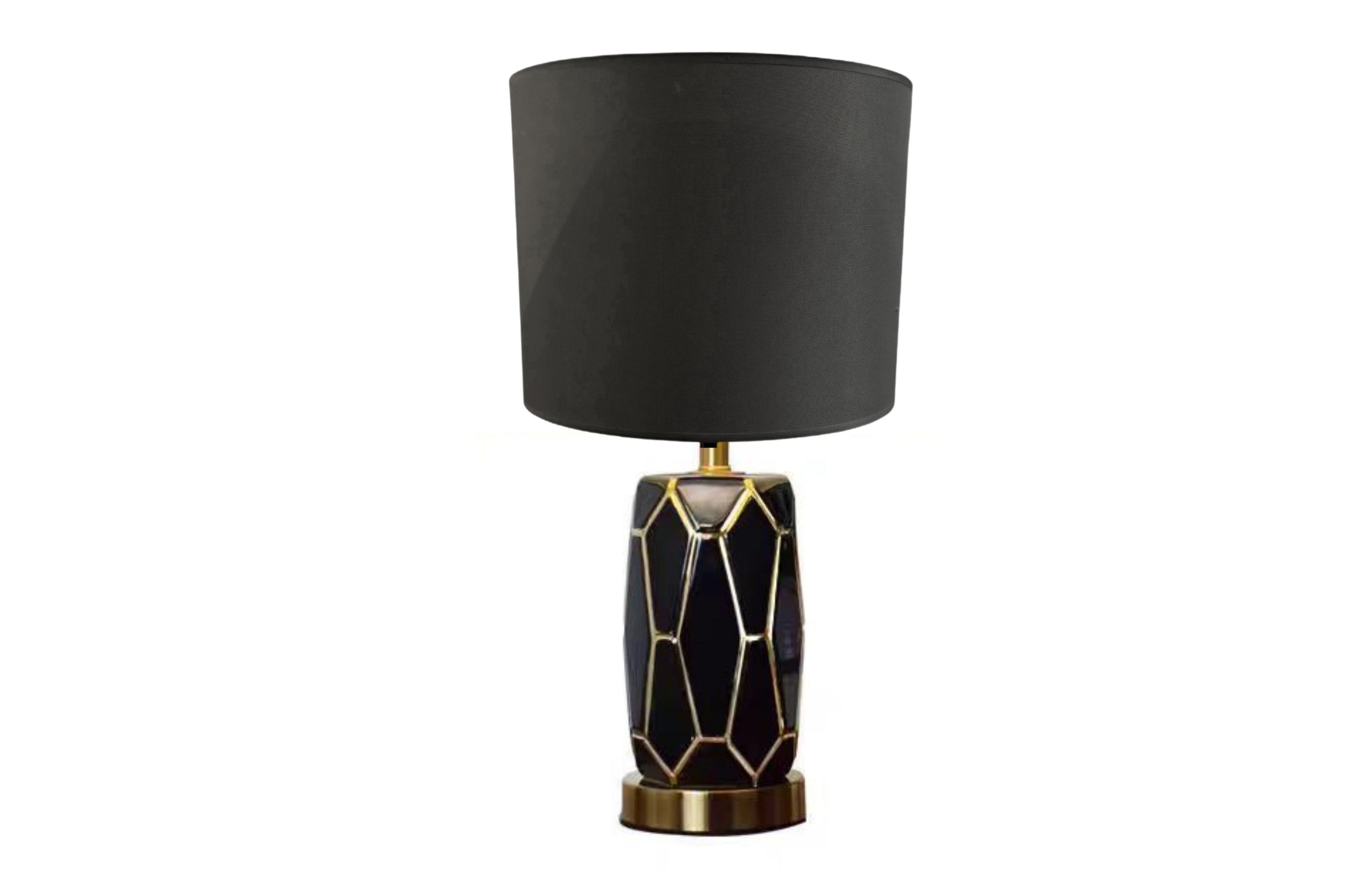 Miranda Table Lamp V292-HD-LAMP-MIRANDA-TABLE-BLACKGOLD