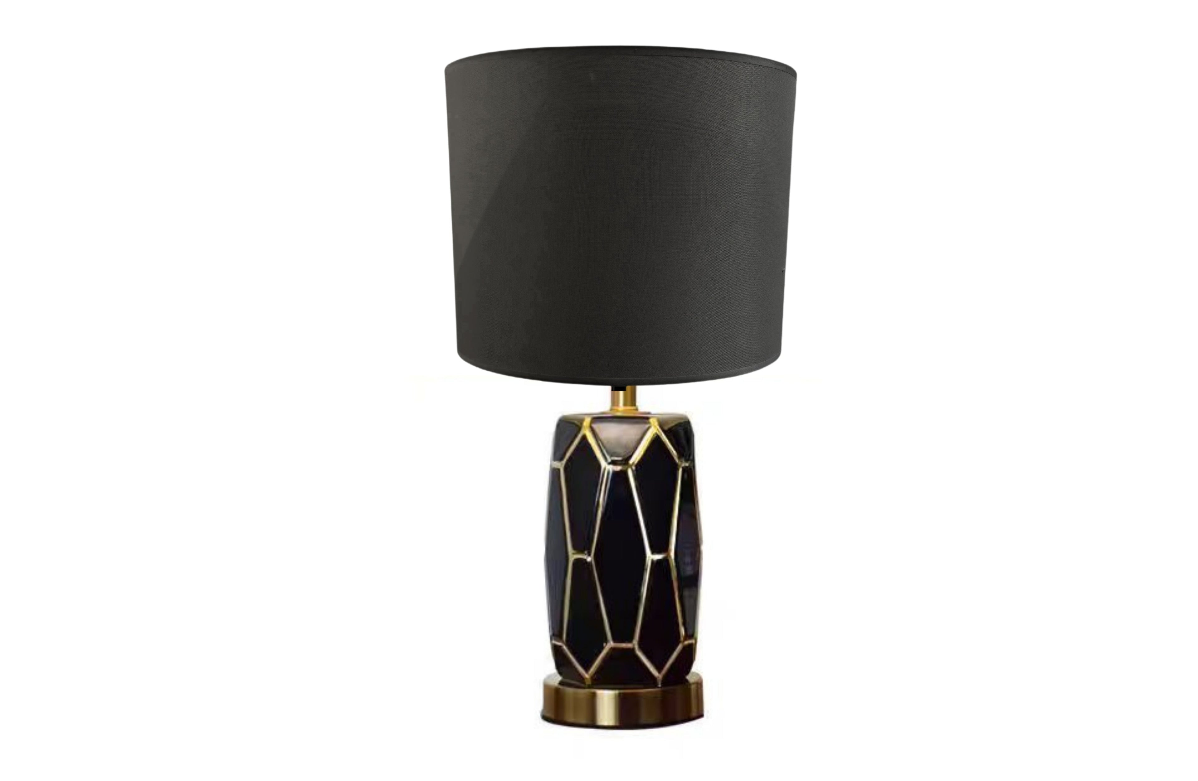 Miranda Table Lamp V292-HD-LAMP-MIRANDA-TABLE-BLACKGOLD