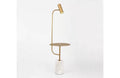 Sasha Premium Marble Side Table Lamp V292-HD-LAMP-SASHA-FLOOR-WHITEGOLD