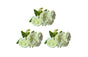 Artificial Rose Bunch - 31cm (Set of 3 Stems, 4 Flowers Each) - White V292-HD-PLANT-ROSE-31CM-WHITE-SO3