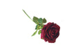Artificial Single Stem Rose 50cm -Red - Set of 8 Stems V292-HD-PLANT-STEMROSE-50CM-RED-SO8