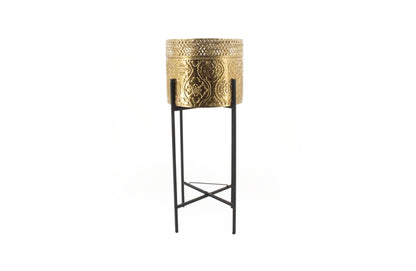 Hope Planter - Gold - Large V292-HD-PLANTER-L-HOPE-GOLD