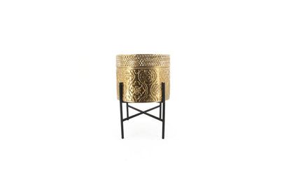 Hope Planter - Gold - Small V292-HD-PLANTER-S-HOPE-GOLD