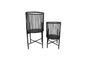Logan Planter - Set of 2 - Black V292-HD-PLANTER-S02-LOGAN-BLACK