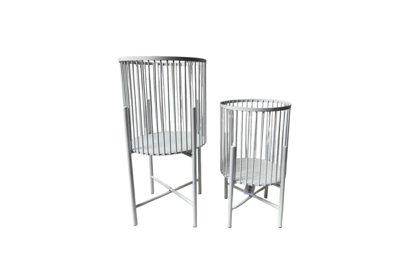 Logan Planter - Set of 2 - White V292-HD-PLANTER-S02-LOGAN-WHITE