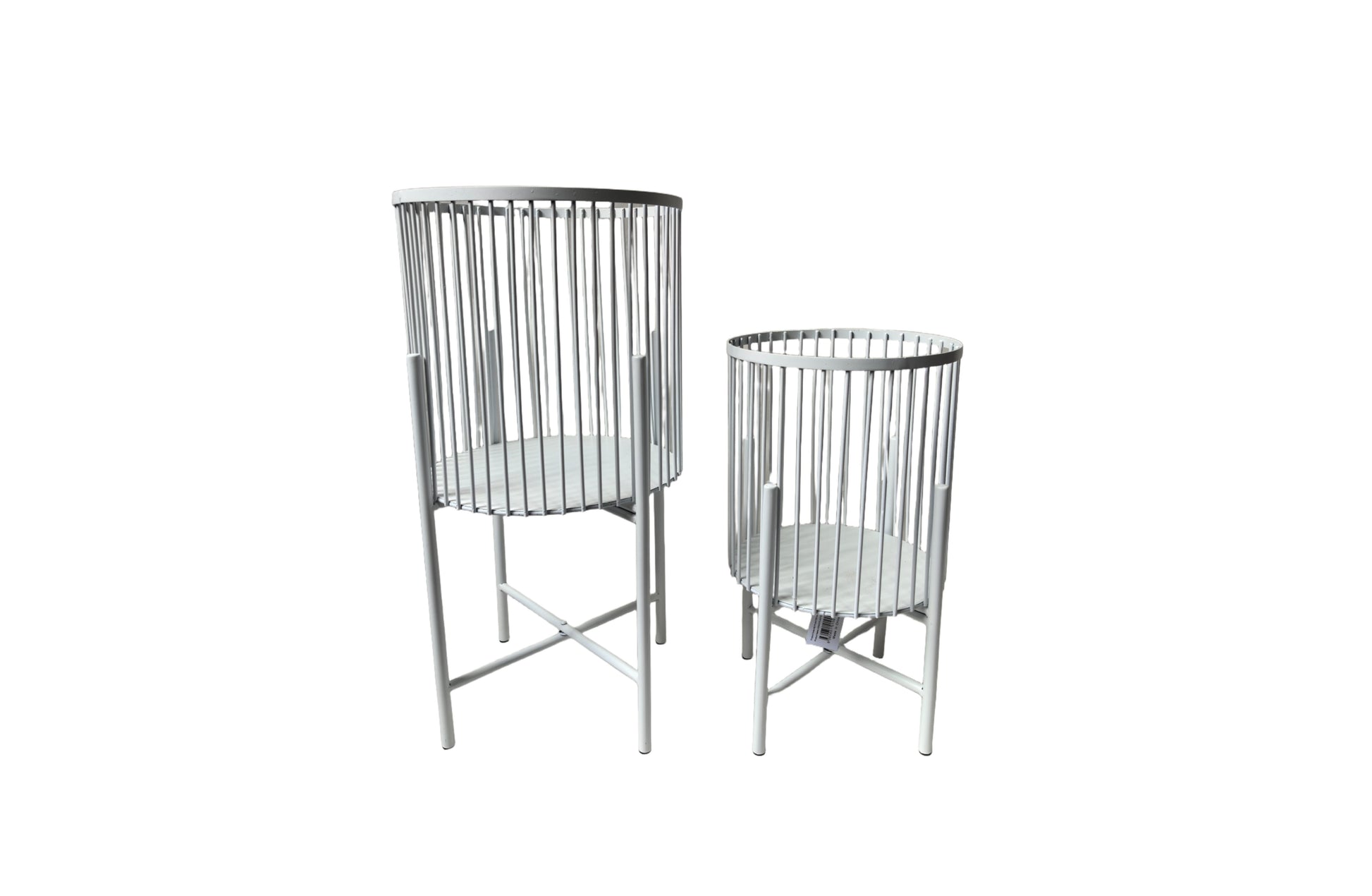 Logan Planter - Set of 2 - White V292-HD-PLANTER-S02-LOGAN-WHITE