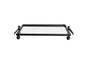 Eliza Mirror Tray with Handles - Medium - Black V292-HD-TR-ELI-M-RECT-BLK