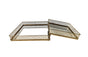 Nina Tray - Rectangle - Set of 2 - Gold V292-HD-TR-RECT-S02-NINA-GOLD