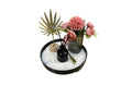 Bloom Flower Tray & Fragrance Diffuser Set - White V292-HD-TRAY-BLOOMSET-BLACK