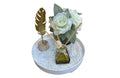 Bloom Flower Tray & Fragrance Diffuser Set - Black V292-HD-TRAY-BLOOMSET-WHITE