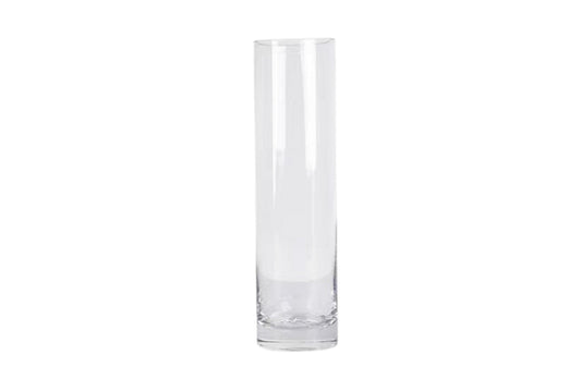 Clear Cylinder Flower Vase 40cm V292-HD-VASE-CLRCYLINDER-40CM