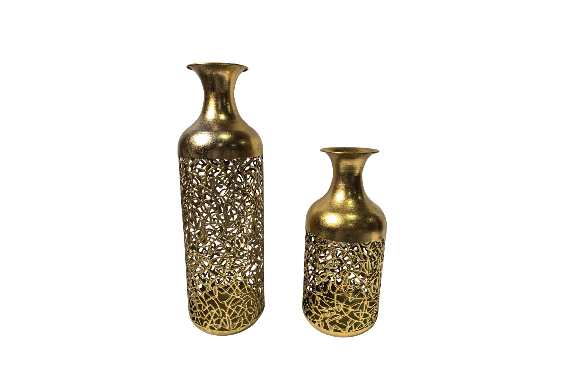 Maya Vase - Small - Gold V292-HD-VASE-S-MAYA-GOLD
