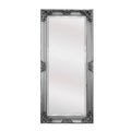 Deluxe French Provincial Ornate Mirror - Antique Silver - 90cm x 170cm V292-M-DLUX-M-SILVER