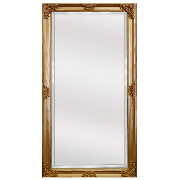 Deluxe French Provincial Ornate Mirror - Gold - X large 210cm x 110cm V292-M-DLUX-XL-GOLD