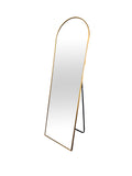 Metal Arch Gold Free Standing Mirror - 50cm x 170cm V292-M-METAR-FS-GOLD