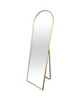 Metal Arch Gold Free Standing Mirror - 50cm x 170cm V292-M-METAR-FS-GOLD