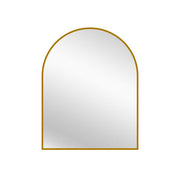 Gold Metal Arch Mirror - Small 80cm x 100cm V292-M-METAR-S-GOLD