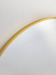 Gold Metal Arch Mirror - Small 80cm x 100cm V292-M-METAR-S-GOLD