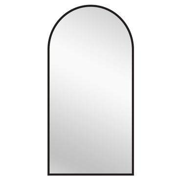 Black Metal Arch Mirror - X Large 100cm x 200cm V292-M-METAR-XL-BLACK