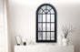 Window Style Mirror - Black Arch 70 CM x 130 CM V292-MIRR-ARCH001