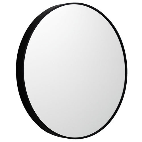 Metal Round Mirror 100cm - Black V292-MIRR-ARCH0031