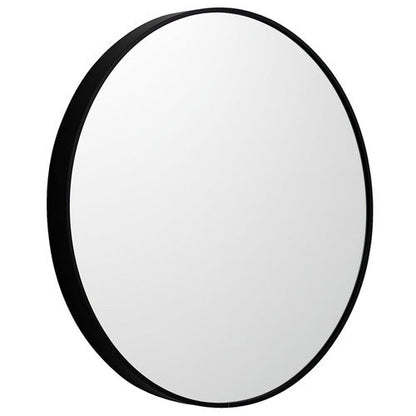 Metal Round Mirror 100cm - Black V292-MIRR-ARCH0031