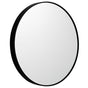 Metal Round Mirror 100cm - Black V292-MIRR-ARCH0031