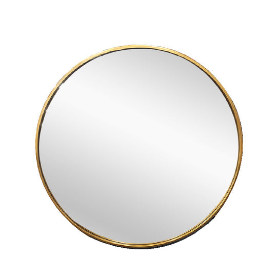 Metal Round Mirror 100cm - Gold V292-MIRR-ARCH0032