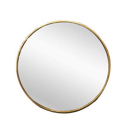 Metal Round Mirror 100cm - Gold V292-MIRR-ARCH0032
