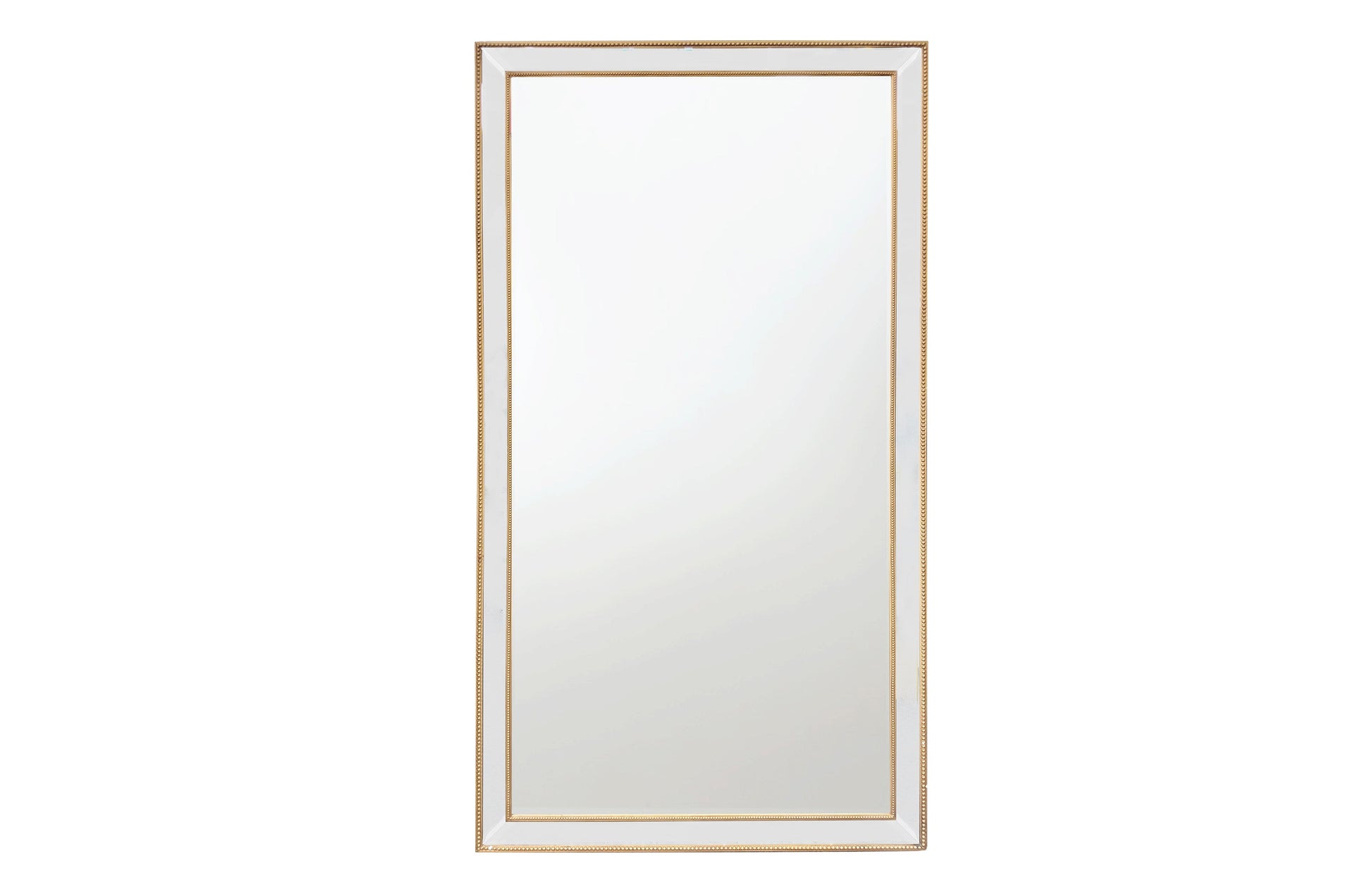 Gold Beaded Framed Mirror - X Large 190cm x 100cm V292-MIRR-BDD003