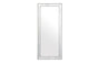 Medium Silver Beaded Framed Mirror - 70cm x 170cm V292-MIRR-BDD004