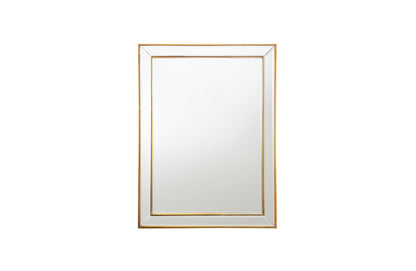 Gold Beaded Framed Mirror - Rectangle 80cm x 110cm V292-MIRR-BDD009